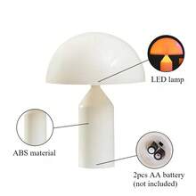 1pc Creative Mushroom Lamp, Gradient/Warm White, Decorative LED Night Light, Touch Control Night Light, Suitable For Bedroom, Desk, Bedside Table, Living Space, Party And Home Decor; Great Gift For Birthdays And Holidays - Mushroom Night Light - View 11