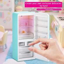 ZURU Fingertip Collection "Refrigerator Food Set" - Mini Brand Miniature Toy Blind Box And Exquisite Realistic Toys. Start Your Mini Food Collection Journey! - Multicolor - View 3
