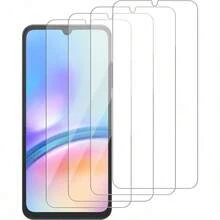 4 قطع من واقي الشاشة الزجاجي المقسى بصلابة 9H، مناسب لهواتف Galaxy A07/A37/A57/A05s/A05/A35/A36/A26/A16/A55/A15/A14/S25 FE/S24 FE/A54/S23 FE - زجاج مقسى عالي الدقة، مضاد للخدش، سهل التركيب [متوافق مع أغطية الهواتف] - شفاف - مشاهدة 7