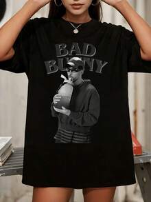 Women T-Shirts - Black - View 1