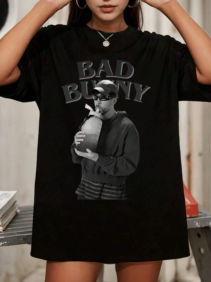 Women T-Shirts - Black - View 1
