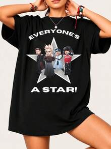 Women T-Shirts - Black - View 1