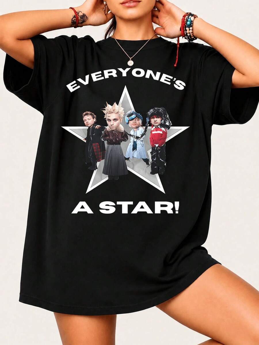 Women T-Shirts - Black - View 1