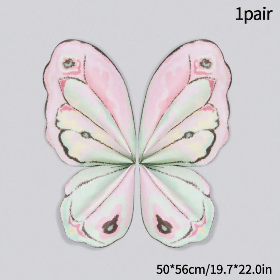 Gift Wrap With Butterfly And Flower Design, Style, Creative, For Wrapping Bouquets, Packaging Material For Birthday And Wedding Gifts. - B對 - 查看 1