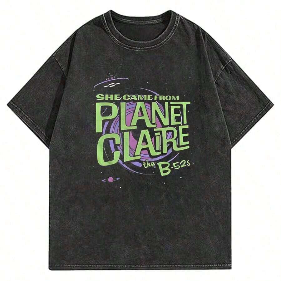 T-Shirt With DTG Print Inspired By Singer Auto Salvage - 黑色 31 - 查看 1