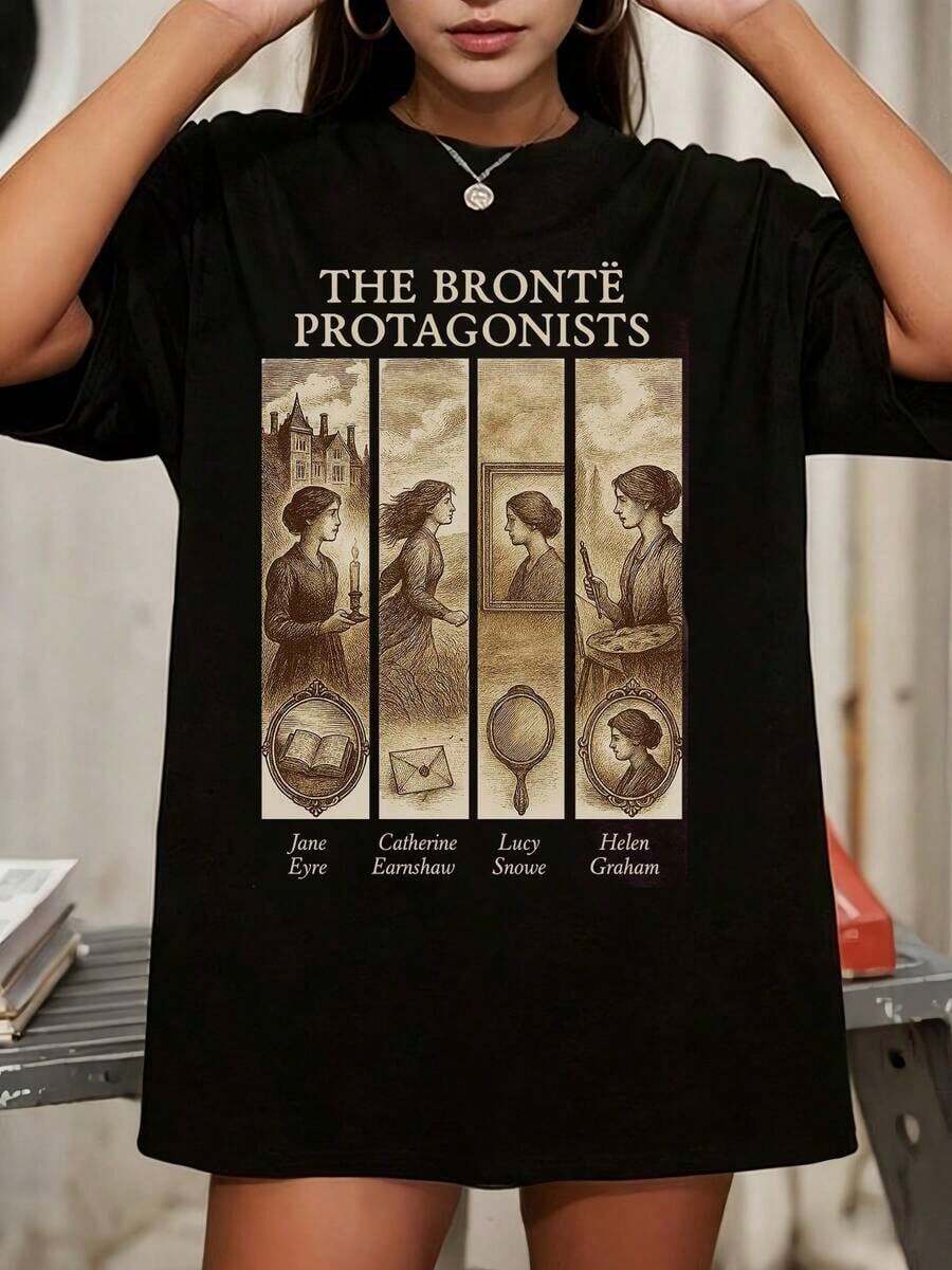 Women T-Shirts - Black - View 1