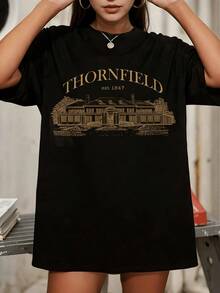 Women T-Shirts - Black - View 6