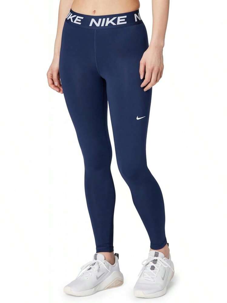 Nike Women's Victory 365 Tight - Xanh hải quân đậm/Trắng - Xem 8
