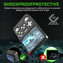 Protective Case, R36S Handheld Console Silicone Protective Case, Anti-Slip Shockproof Soft Cover With Lanyard Hole, Anti-Fingerprint Dustproof Scratch Resistant Full Protection Skin, Multi Colors Available - View 5