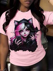 Women T-Shirts - Black - View 10