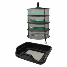 YUNRUX Trimming Tray Set, Drying Sieve Set With 4-Tier Drying Net - 查看 7