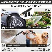 Portable High-Pressure Washer – Car & Home Cleaning Made Easy,Portable Pressure Washer, Car Cleaning Tool, Home Washing Equipment, High-Pressure Water Spray, Outdoor Cleaning, Garden Hose Accessory, Vehicle Care, Easy Car Wash, Power Washer For Home, Quick Clean Gadget - Default - View 3