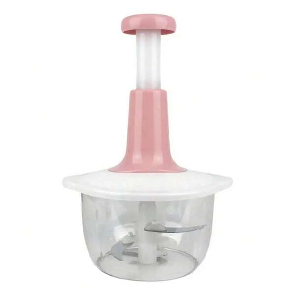Processador Manual Turbo 1.5L Triturador Cortador Cozinha