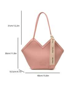 Dedoo New Arrival Fashion Handbag, European And American Style, Versatile (Random Delivery Of Style, Pattern And Color) - Pink - View 2