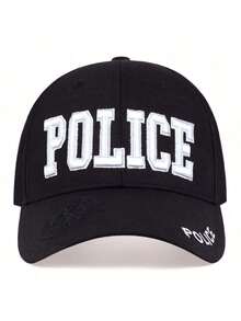 1pc Men's Embroidered Baseball Cap, Adjustable Sun Protection Casual Hat For Outdoor Sports, Spring/Autumn Travel, Beach And Party - Multicolor - View 2