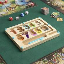 Wooden Educational Board For Counting And Sorting Colors - NUMBERS - View 4