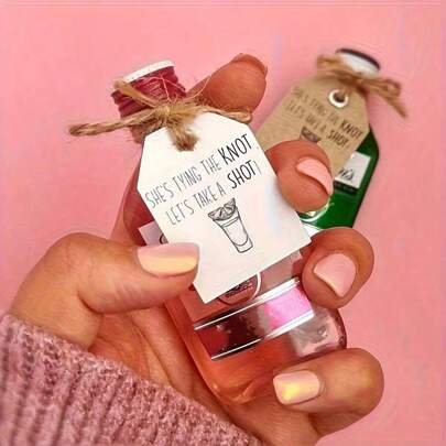 15pcs Personalized Labels, Hen Do Labels, Hen Do Favors