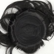 Wig Tenun untuk Hewan Peliharaan dengan Potongan Rambut Gaya Bob untuk Anjing - Wig Olahraga Jaring Elastis Unisex-Dewasa, 100% Serat Suhu Normal, Aksesori Gaya Rambut Kepang Lucu untuk Semua Acara dan Berbagai Perayaan Hari Raya - Hitam - View 4