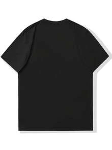 Camiseta de hombre de puro algodón, para verano, ropa deportiva y de ocio para hombre. ADA8 - Blanco - Ver 8