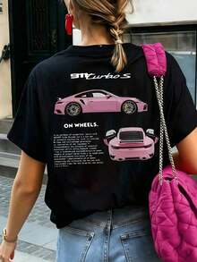 Women T-Shirts - Black - View 1