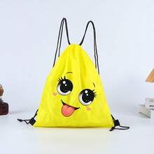 1PC Cartoon Printed Drawstring Bag, Soft Lightweight & Easy To Carry, Suitable For Travel, Gym, Shopping, Sports And Yoga Storage, Great Gift For Spring & Summer. Casual Design With Adjustable Strap Buckle, Versatile For Daily Commute, Durable Handheld Storage Pouch - Multicolor - View 21