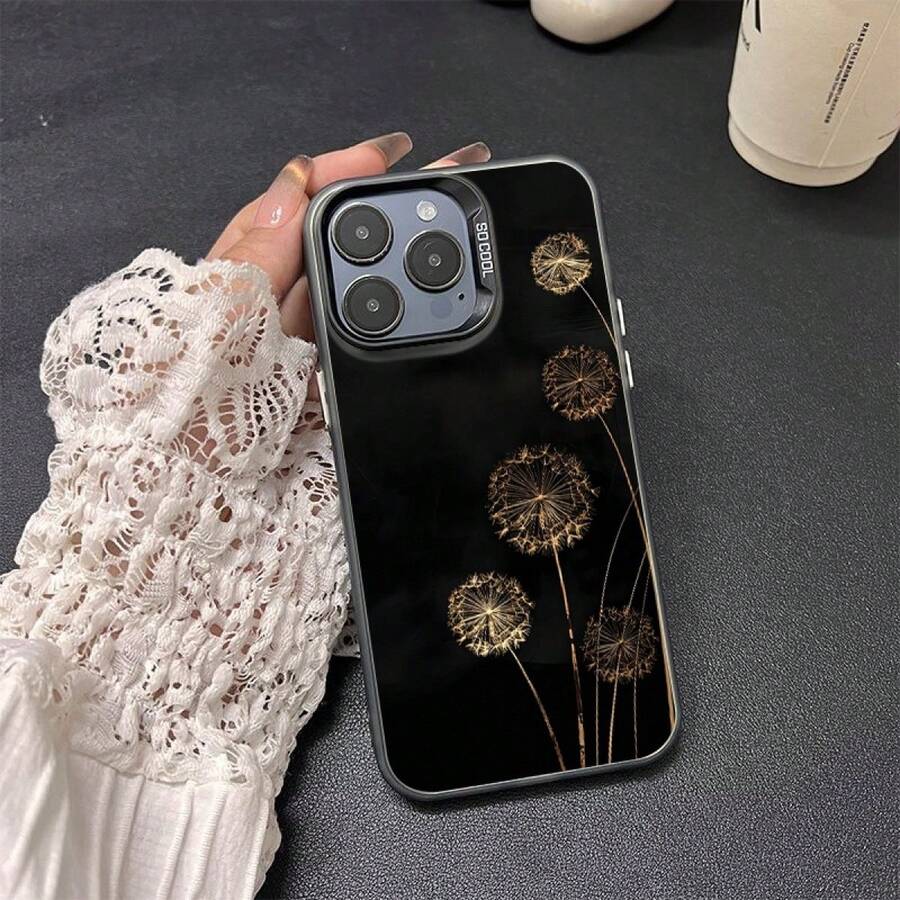 Dandelion High-Quality Heavy-Duty Shockproof Phone Case With Full Protection, Compatible With IPhone 7/8/X-17 Pro Max/AIR/E | S20-S26/A03-A71/Note20 Ultra, Moto G05-G86, Honor Series, Modern Unisex Design And Elegant Finish - BL - 查看 1