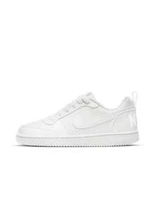 Nike COURT BOROUGH LOW 大童 GS 低筒滑板鞋 - 白色 - 查看 1