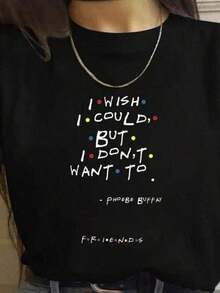 Women T-Shirts - Black - View 1