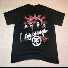 Camisetas de Festival con el Logo del Grupo Tokio Hotel, Logo de la Banda Tokio Hotel con los Miembros sobre Fondo Negro, Camiseta Unisex de Estilo Emo Rock, 1 Pieza, 100% Algodón, Camisetas Casuales de Temporada para Hombres y Mujeres, Camisetas de Manga Corta con Cuello Redondo, Camisetas Deportivas para Exteriores, 1 Pieza, Conjuntos Familiares a Juego, Corte Holgado, Adecuado para Reuniones Diarias - Negro - Ver 7