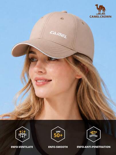 CAMEL CROWN Unisex Baseball Cap, Summer Sun Hat, Sports Sun Hat, Football Cap, Tennis Cap, Small Baseball Cap