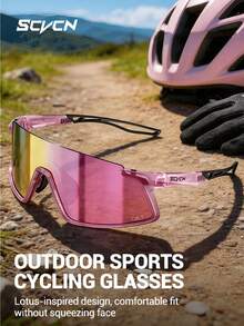 Kacamata Sepeda SCVCN, Kacamata Bersepeda Unisex untuk Bersepeda, Sepeda Gunung, Mendaki, Berkemah, Golf, Kacamata Pelindung Olahraga, Bisbol - MultiWarna - View 7