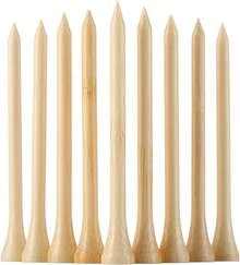 100 PCS Golf Tees Durable Bamboo 3 1 4 Inch  Tee Reduce Friction Side Spin For Stable Golfing Accessories - Primary-200 Pcs - View 5