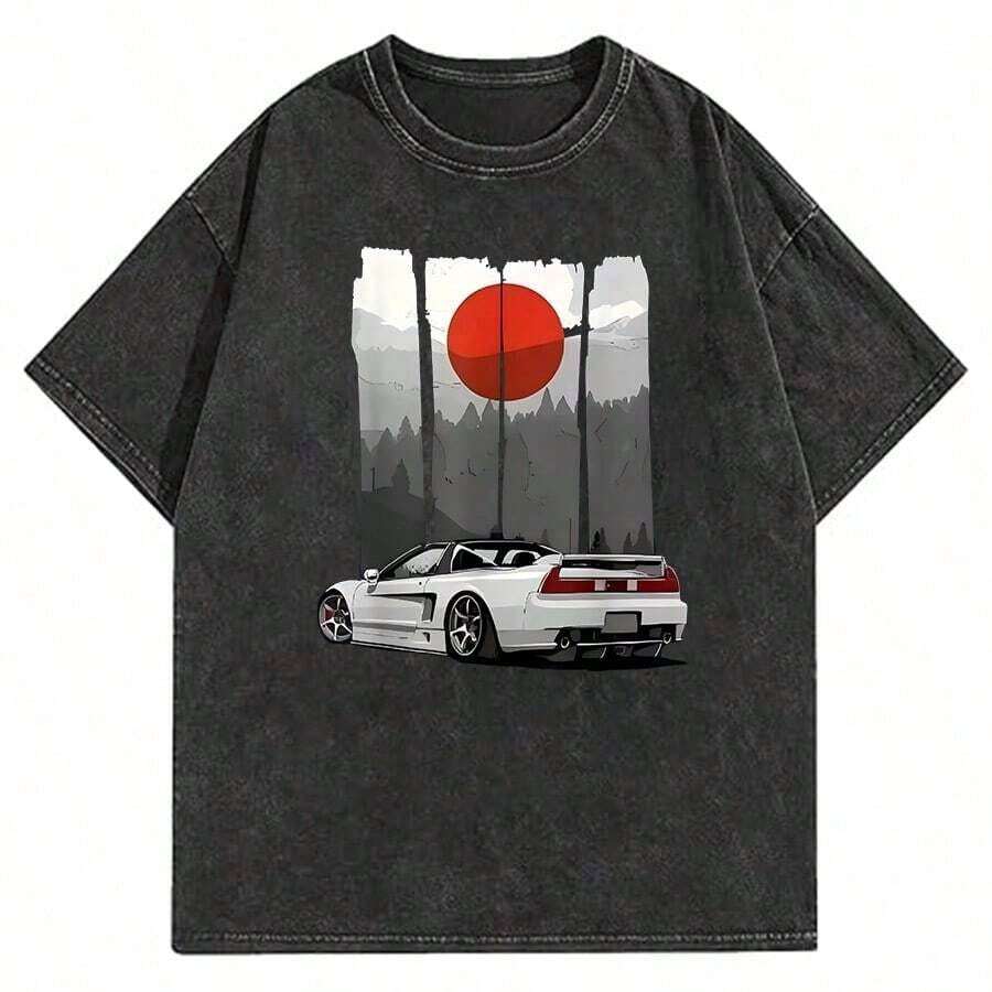 JDM MkIV Supra 2JZ Street Racing Drag Drift T-Shirt - 黑色 18 - 查看 1
