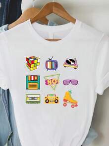 Women T-Shirts - White - View 5