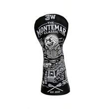 High Quality 3D Printed Golf Club Head Cover, Vintage Illustration Design, Matte PU Leather, Anti-Pollution & Easy To Clean, Protect Club Head From Damage And Extend Lifespan - Black - View 10