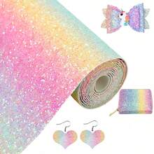 Ironing Paper For Perler Beads, Glitter Fabric, Fine Glitter, Coarse Glitter, Baking Fabric, Heat-Resistant Ironing Cloth, DIY Handmade - Multicolor - View 7