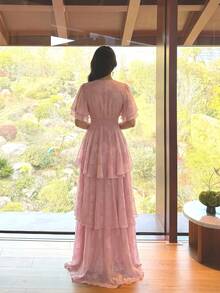 Women Plus Wedding Other Wear - Rusty Rose - View 6