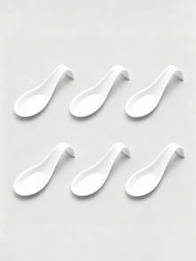 12/24pcs Mini Appetizer Spoon Plate Set, Dessert Display Tray And Tasting Spoon Combination, Suitable For Sushi, Desserts, Snacks, Cakes, Appetizer Plating, Wedding Party, Buffet, Restaurant And Home Gathering Tableware - Multicolor - View 10