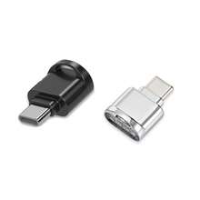 TF卡讀卡機 USB-C轉SD卡讀卡器轉接頭 鋁合金轉換器,黑銀色組,相容於 17/16/15 Pro Max Plus,轉接頭 - 彩色 - 查看 14