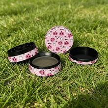 1PC, Girly Halloween Theme Metal Grinder Pink Pumpkin Ghost Design Niche Personalized Portable Shredding Tool Smoking Accessory - View 2