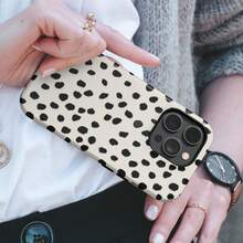 [Envío en 24h desde MX]Funda para Teléfono PUNKTE BEIGE | Patrón de puntos moderno en beige, fundas de TPU o resistentes para  17, 16, 16e, 15, 14, 13, 12, 11, Galaxy, Pixel. Adecuado para  17 Pro Max/ 17/Apple 17 Pro/Apple 17 Air/16/16 Pro/16 Plus/16 Pro Max/ 11/11 Pro/11 Pro Max/12/12 Pro/12 Pro Max/13/13 Pro/13 Pro Max/14/14 Plus/14 Pro/14 Pro Max/15/15 Pro/15 Plus/15 Pro Max/ S25 Ultra/24 Plus/23/22. Funda protectora de cubierta trasera dura y duradera. - Blanco - Ver 4