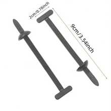 20/40pcs Upgraded Nylon Universal Cable Tie Buckles, Heavy Duty Self-Locking Rivet Cable Ties, Multi-Functional Cable Tie Buckles Suitable For Car Daily Maintenance, Home, Office, Garden, Workshop, Electrician, Home Organization Enthusiasts, Outdoor Equipment Maintenance Personnel - Snap Buckle - View 3