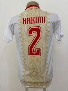 New National Team Jerseys For The 2026 World Cup - Current Models - Morocco White - View 3