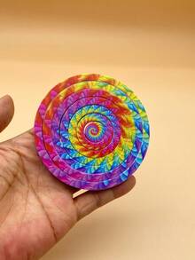 7-Ring Galaxy Spinner, Football World Flag/Solar System/Mandala, 2026 Football Small Gift, 3D Rotation, Flat Rotation, ABS Material, Rotating Decompression Toy, Multi-Layer Rotating Structure Model, Desktop Decompression Decor, Creative Gift, Collectible Toy, Creative And Fun Small Gift, Suitable For Youth Decompression Toy, Suitable For Office Spinning Ring Decompression Toy - Multicolor 2 - View 8