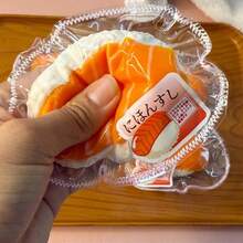 1 món đồ chơi bóp hình sushi bằng silicon mới năm 2026, đồ chơi giảm căng thẳng có độ đàn hồi chậm, lý tưởng cho giải trí, trò chơi tiệc tùng, Giáng sinh, sinh nhật, quà tặng cho cặp đôi. - Nhiều màu - Xem 5