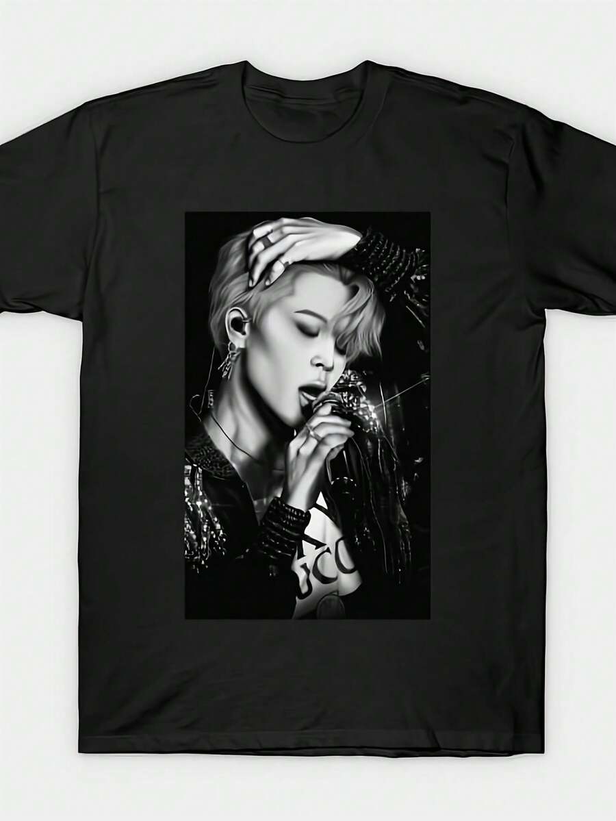 Women T-Shirts - Black - View 1