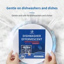 Dishwasher Cleaner Tablets - 24 Tabs (2x12 Pack), 1-Year Supply Heavy Duty Deodorizer Tabs Deep Cleaning, Descaler Pods Remove Limescale Grease, Septic  All Dishwasher Brands - - Liquid - View 2