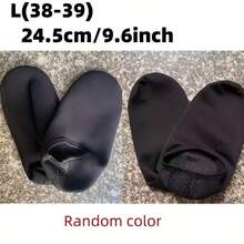 1 Pair Beach Leg Warmers, Swimming Warm Leg Warmers, Outdoor Quick-Dry Shoes Leg Warmers, Non-Slip Soft Beach Leg Warmers, Water Leg Warmers, Floor Leg Warmers, Yoga Leg Warmers, Yoga Training, Beach, Swimming, Swimming Pool, Gardening, Lawn, Suitable For Swimming, Diving, Quick Drying, Prevent Foot Injury, Unisex, Room Decor, Halloween Decor, Back To School, Autumn Decor - Solid Color - View 16