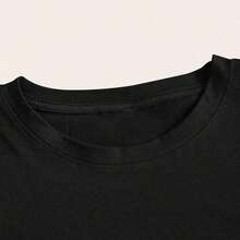 Kindness Is Free - Plus Size Printed T-Shirt - Black - View 2