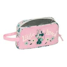 Safta Túi đựng cơm trưa giữ nhiệt Minnie Mouse của Disney dành cho trẻ em, có lớp cách nhiệt nóng/lạnh bên trong, quai xách đôi, khóa kéo đôi, thẻ nhận dạng - Miễn phí vận chuyển ✅ Giao hàng trong 24/48 giờ đến Tây Ban Nha lục địa - Bữa sáng - Xem 5